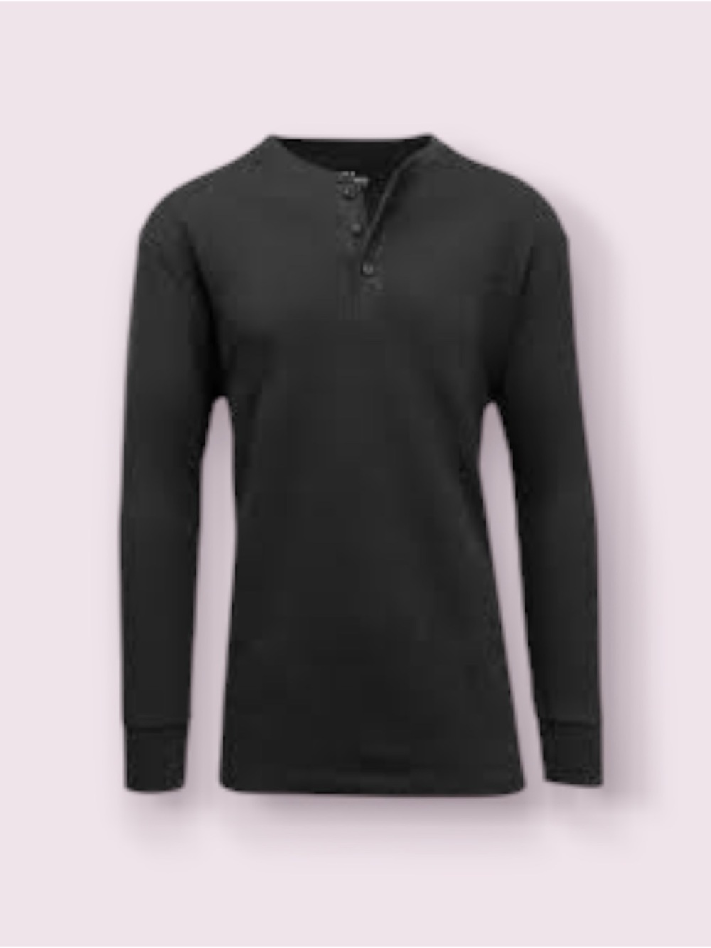 Skins Charcoal Gray Henley